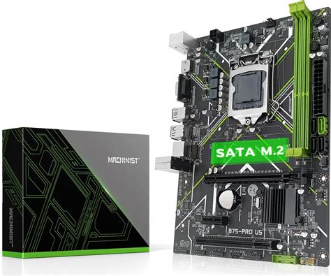 MACHINIST Intel LGA 1155 Motherboard, B75 Micro .